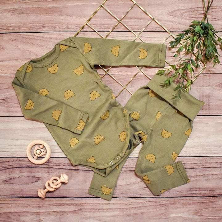 Baby Bear Pajamas (2 colors) - Baby Panache