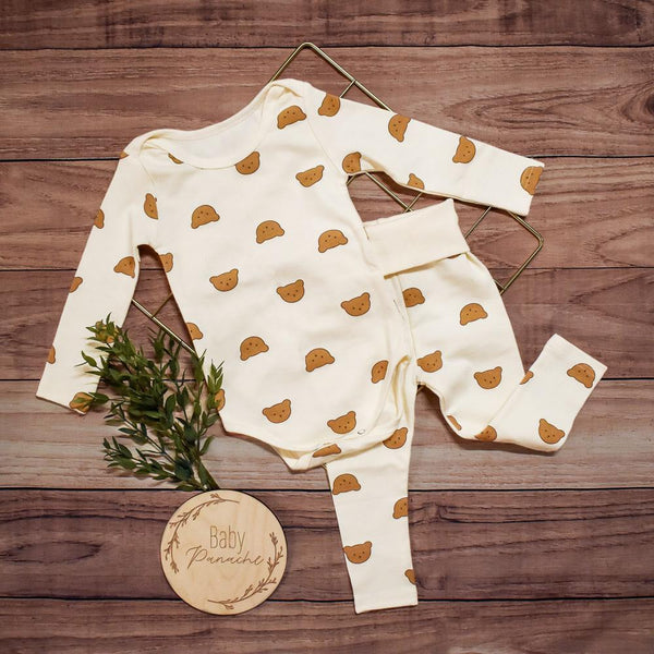 Baby Bear Pajamas (2 colors) - Baby Panache