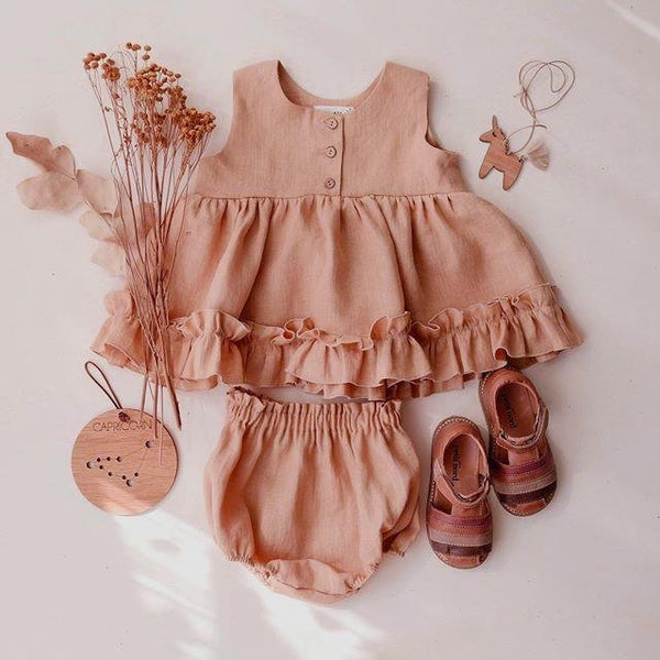 Baby Doll Ruffle Dress Set - Baby Panache