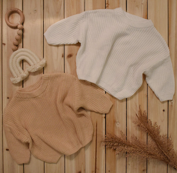 Knox Pullover Knit Sweater - Baby Panache